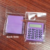 Miniature REAL Functioning Purple Calculator | Dollhouse Miniature Shop