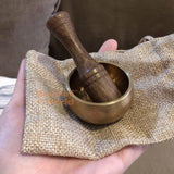 Miniature REAL Singing Bowl Set | Handmade Miniature Shop