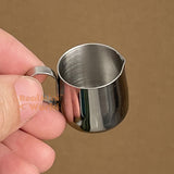 Miniature Stainless Steel Milk Frothing Pitcher | Mini Cooking Shop