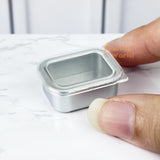 Miniature Food Container Box in Grey | Mini Food REAL Cooking SHOP