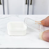 Miniature Food Container Box in White | Mini Food REAL Cooking SHOP