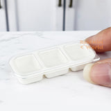 Miniature Food Container Box in White | Mini Food REAL Cooking SHOP