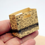 Miniature Paper Bag (Set of 5) | Dollhouse Miniature Shop