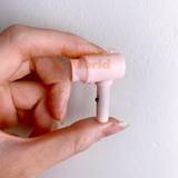 Miniature REAL Functioning Hair Dryer (Pastel Pink) | Dollhouse Shop