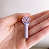 Miniature REAL Functioning Hair Dryer (Pastel Purple) | Dollhouse Shop