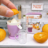 Miniature REAL Electric Citrus Squeezer (Purple) | Tiny Cooking Shop