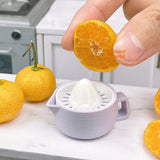 Miniature REAL Manual Citrus Squeezer (Purple) | Tiny Cooking Shop