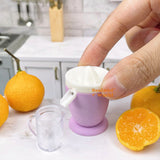 Miniature REAL Electric Citrus Squeezer (Purple) | Tiny Cooking Shop