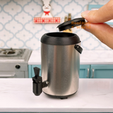 Miniature REAL Bubble Tea Store's Dispenser | Mini Food Cooking Shop