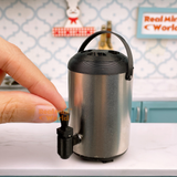 Miniature REAL Bubble Tea Store's Dispenser | Mini Food Cooking Shop