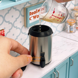 Miniature REAL Bubble Tea Store's Dispenser | Mini Food Cooking Shop