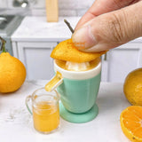Miniature REAL Electric Citrus Squeezer (Mint) | Mini Cooking Shop