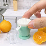 Miniature REAL Electric Citrus Squeezer (Mint) | Mini Cooking Shop