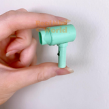 Miniature REAL Functioning Hair Dryer (Pastel Green)