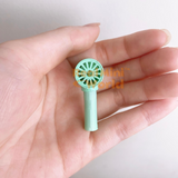 Miniature REAL Functioning Hair Dryer (Pastel Green)