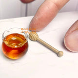 Miniature Honey Dipper Stick | Mini REAL Cooking Shop