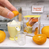 Miniature REAL Electric Citrus Squeezer (Yellow) | Mini Cooking Shop