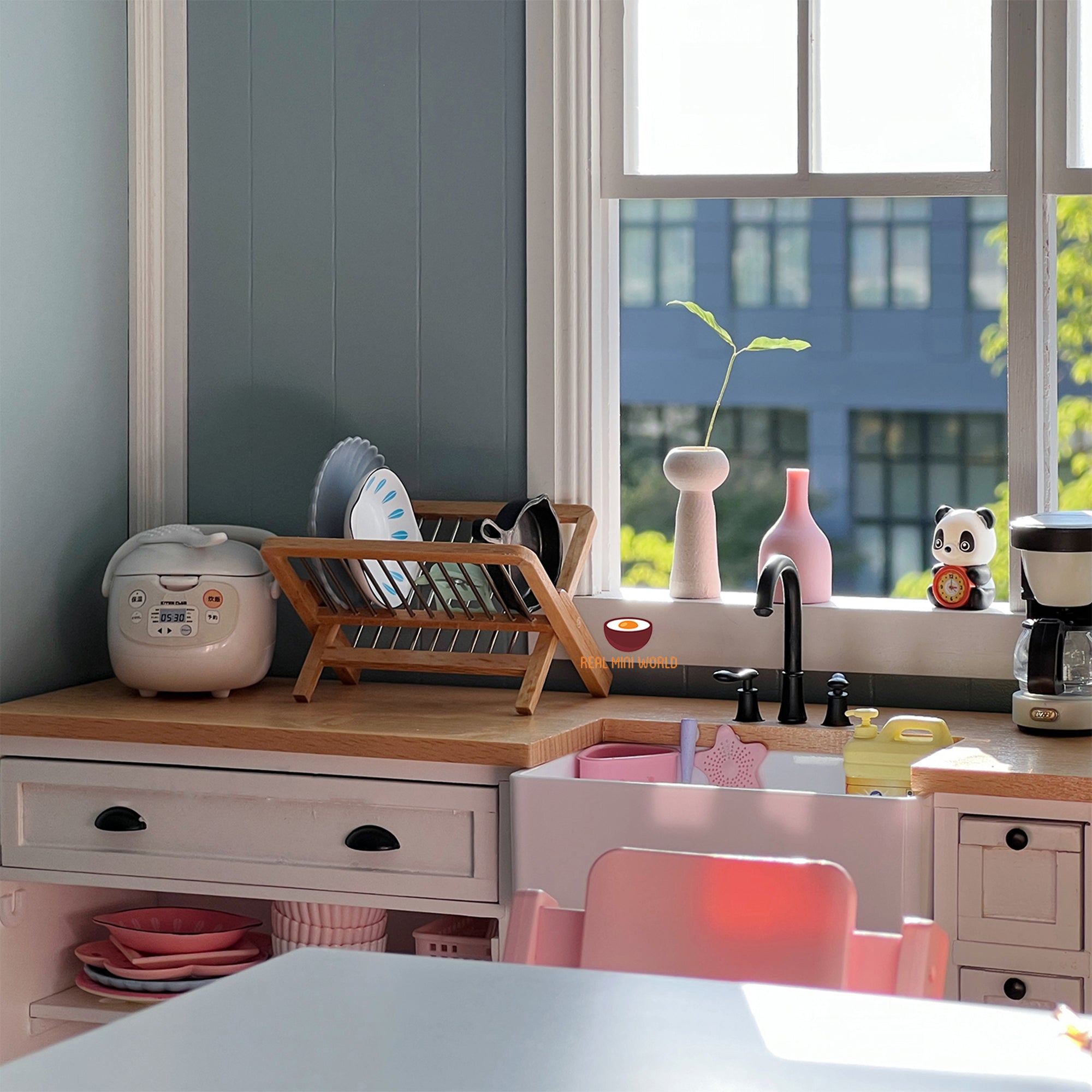 Miniature Wood Drying Racks | For Mini Real Cooking Kitchen Set – Real ...