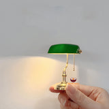Miniature REAL Functioning Retro Style Desk Lamp | Miniature Shop