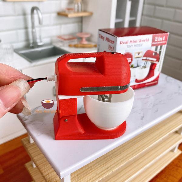 REAL Working Miniature 2in1 Hand & Stand Mixer | Tiny Baking