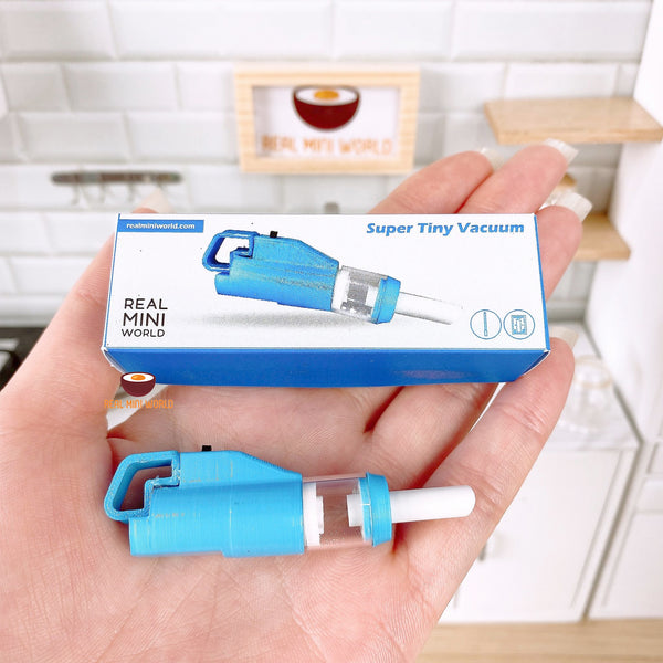 Miniature REAL Vacuum Cleaner Blue