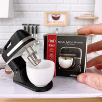 Miniature Baking Real Working 2in1 Hand & Stand Mixer Black Special | Tiny Baking