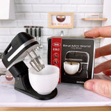 Miniature Baking Real Working 2in1 Hand & Stand Mixer Black Special | Tiny Baking