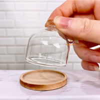 Miniature Glass Cake Dome | Mini Cooking Shop