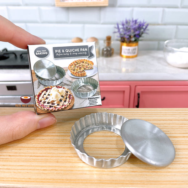 Tiny Baking: Miniature Bread Aluminum Pan  Miniature Cooking Shop – Real  Mini World