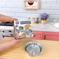 Tiny Baking: Miniature Pie & Quiche Pan (Loose Base)|Mini Cooking Shop