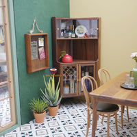 Miniature Wood Kitchen Corner Cabinet | Miniature Cooking Kitchen Shop