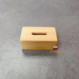 Real miniature tissue wooden box dollhouse 1:12 - Real Mini World