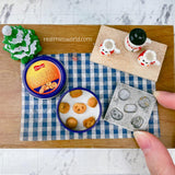 Miniature Real Biscuit, Butter Cookies, Choco Tin Box Set