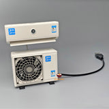 REAL WORKING Fan Miniature AC Air Conditioner Outdoor Unit