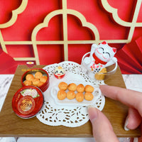 Miniature Real Biscuit, Butter Cookies, Choco Tin Box Set mini baking at miniature kitchen