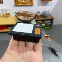 1:12 Miniature Cooking Working Electric Stove: tiny food cooking