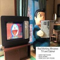 dollhouse doll house miniature real working television