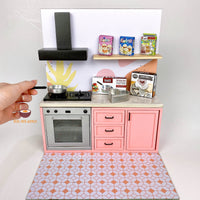 Mini 2in1 REAL Baking & Cooking Kitchen Set | Miniature Cooking Shop cook tiny food