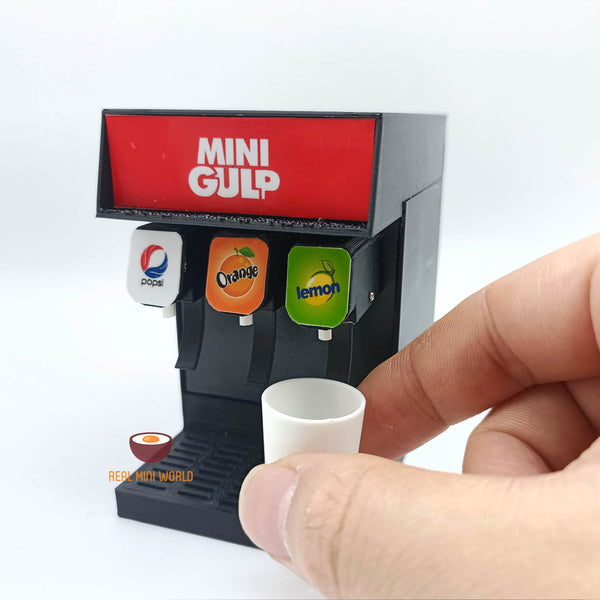 Mini Gulp REAL Working Miniature 3in1 Soda Dispenser | Mini Cookwares Shop