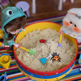 REAL playable working miniature pool sand water ball play set | 1:12 dollhouse