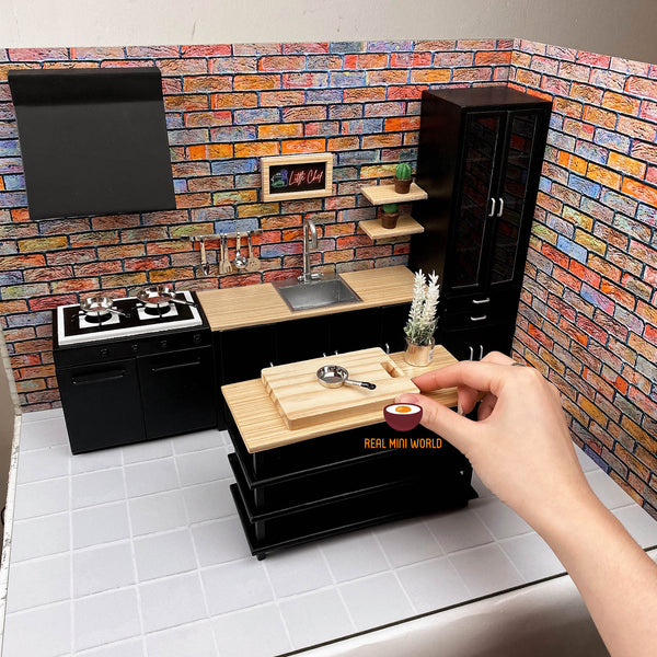 aturas Juego De Cocina En Miniatura Que Funciona: Horno Y