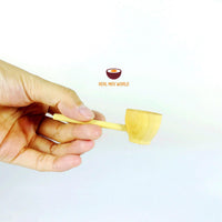 Miniature cooking vintage wooden water scoop | real mini world - Real Mini World