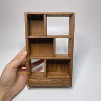 Miniature kitchen wooden cabinet : mini food cooking