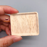 Miniature Kitchen Cute Wooden Plate | Mini Cooking Shop
