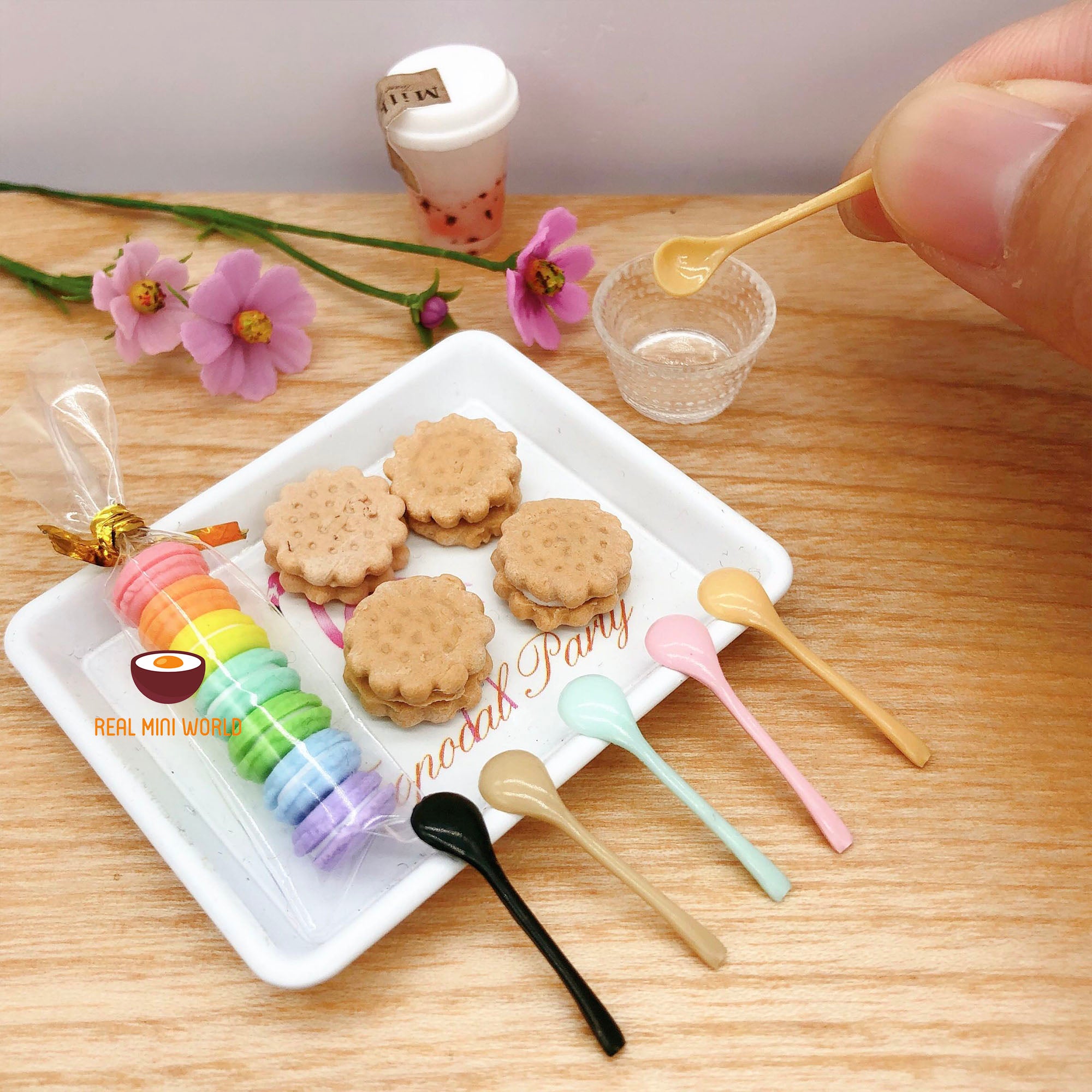 Miniature Kitchen Dessert Spoon | Mini Cooking Shop – Real Mini World