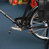 Miniature dollhouse bicycle : real gear mechanism - Real Mini World