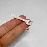 Miniature Spoon and Fork Set | Mini cooking utensils