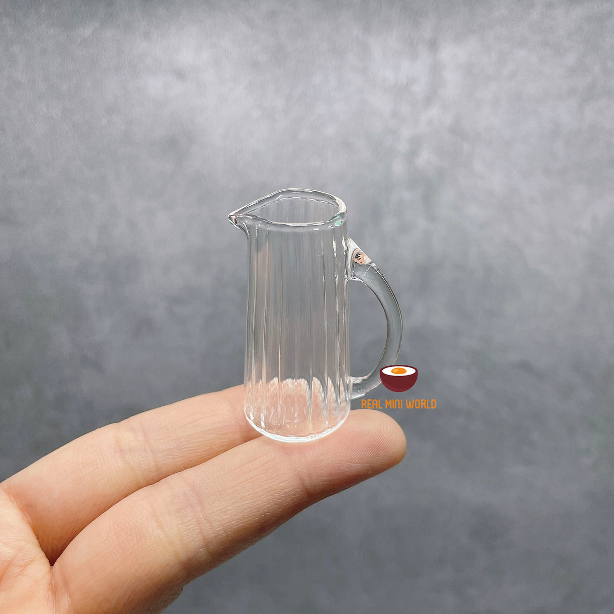 Miniature Kitchen Glass Pitcher | Mini Cooking Store | Real Mini World