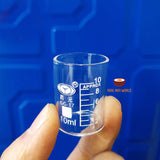 Miniature Real Heatproof Glass Beaker Measuring Cup | Real Mini World