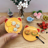 REAL COOKING miniature kawaii bento plate - Real Mini World